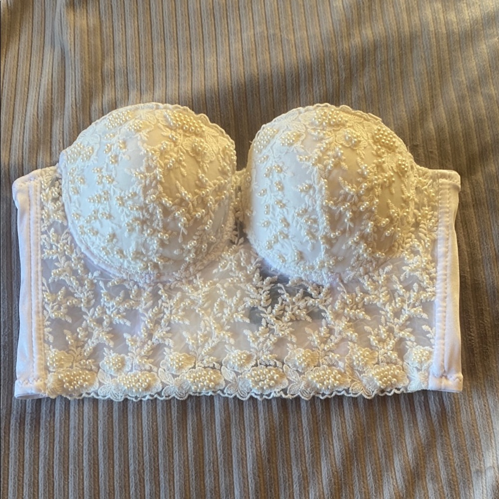 Windsor White Lace Bandeau Intimates